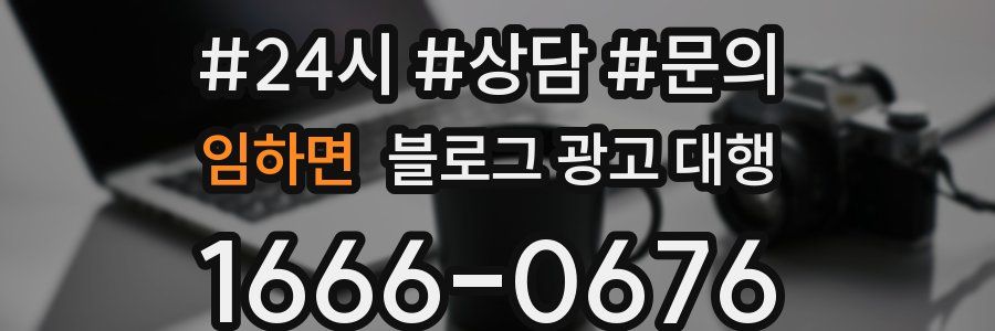 임하면 블로그 광고 대행