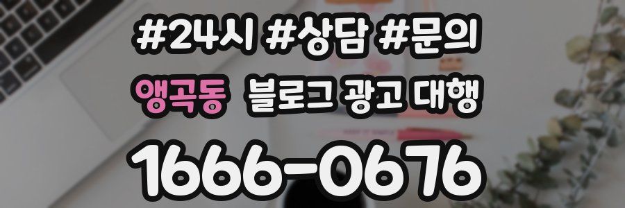 앵곡동 블로그 광고 대행