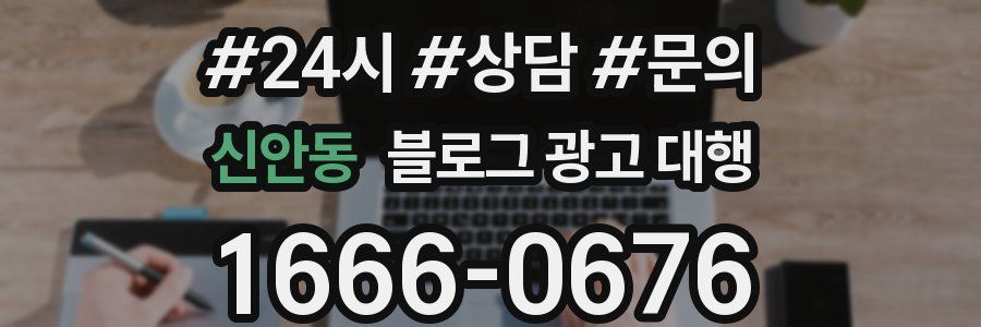 신안동 블로그 광고 대행