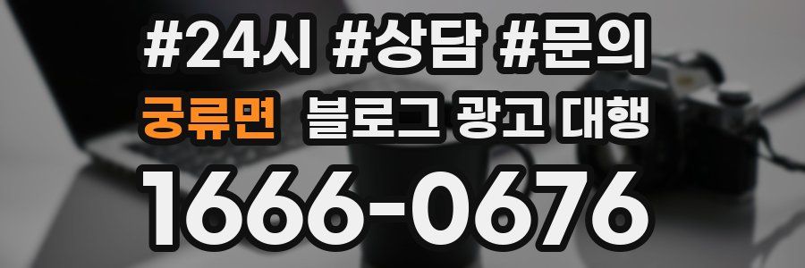 궁류면 블로그 광고 대행