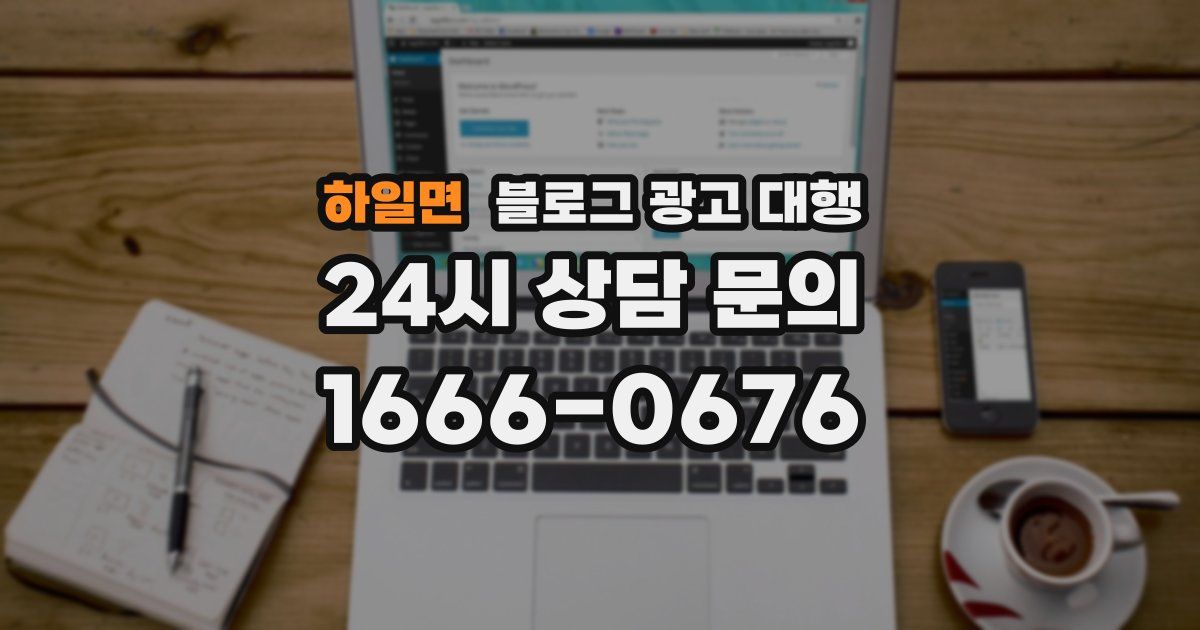하일면 블로그 광고 대행