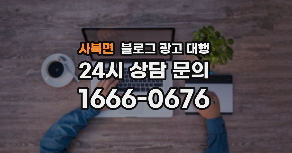 사북면 블로그 광고 대행