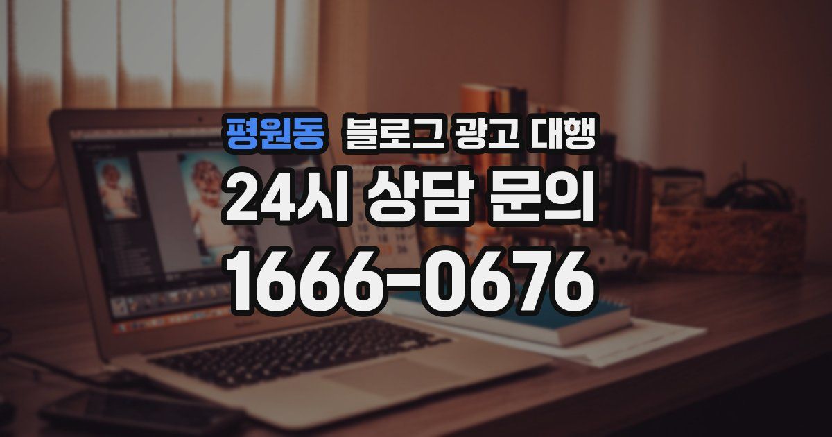 평원동 블로그 광고 대행