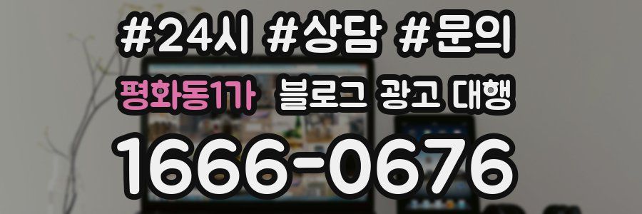평화동1가 블로그 광고 대행