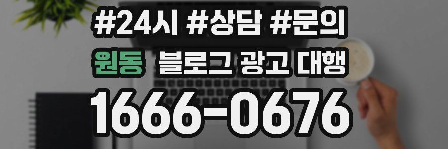 원동 블로그 광고 대행