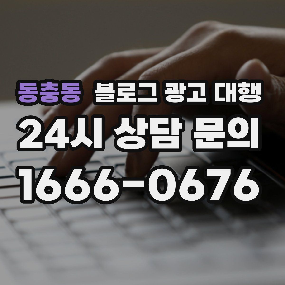 동충동 블로그 광고 대행
