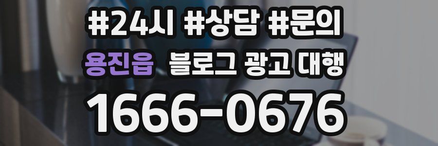 용진읍 블로그 광고 대행