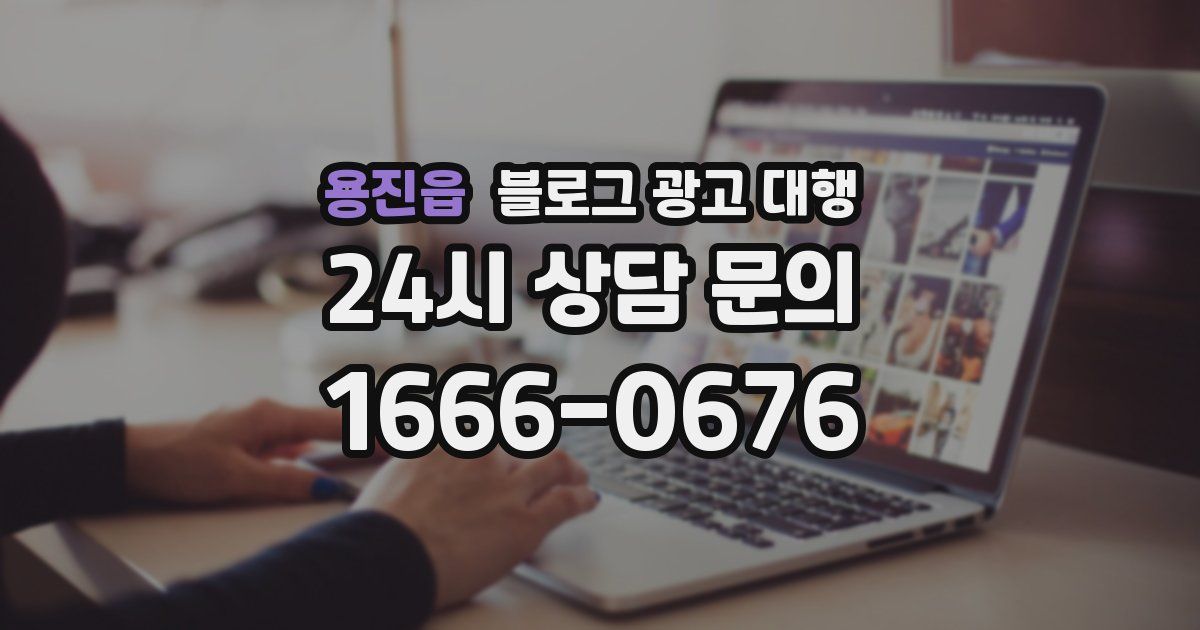 용진읍 블로그 광고 대행