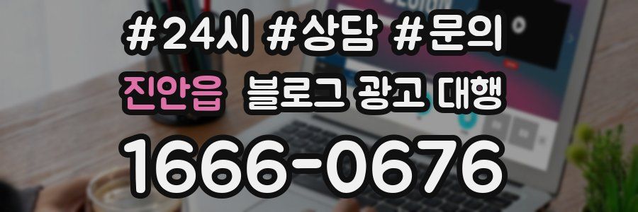 진안읍 블로그 광고 대행