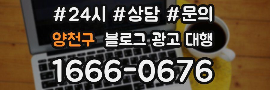 양천구 블로그 광고 대행