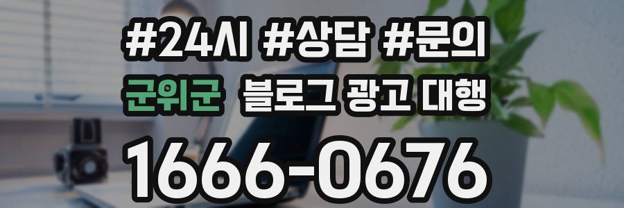 군위군 블로그 광고 대행