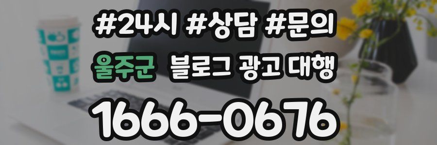 울주군 블로그 광고 대행