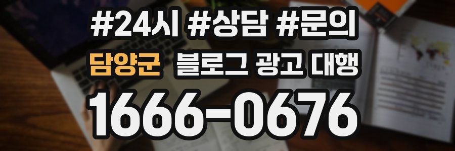 담양군 블로그 광고 대행