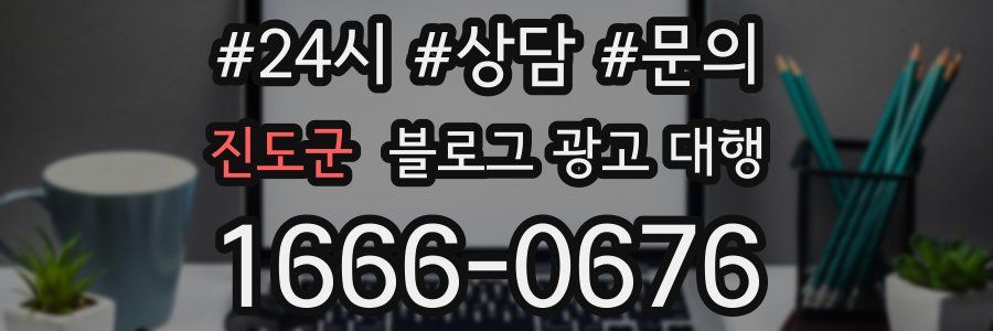 진도군 블로그 광고 대행
