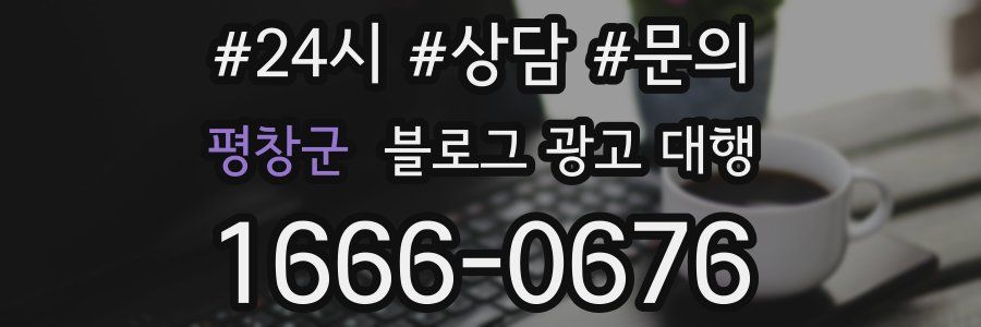 평창군 블로그 광고 대행