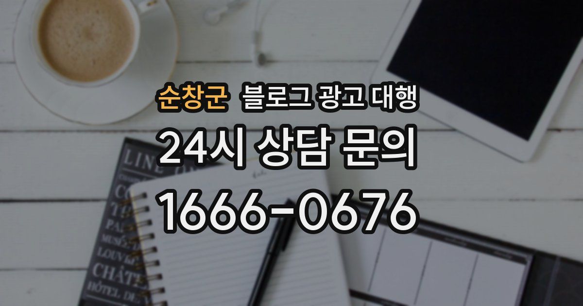 순창군 블로그 광고 대행