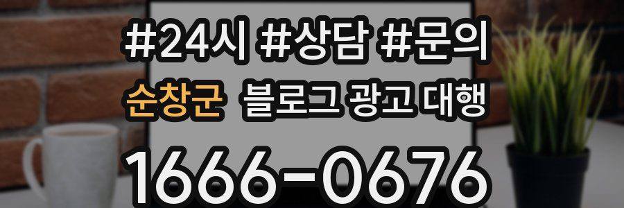 순창군 블로그 광고 대행