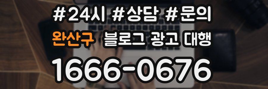 완산구 블로그 광고 대행