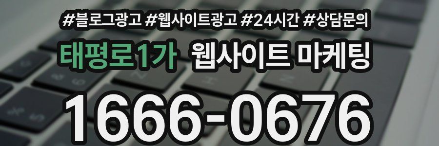 태평로1가 웹사이트 마케팅