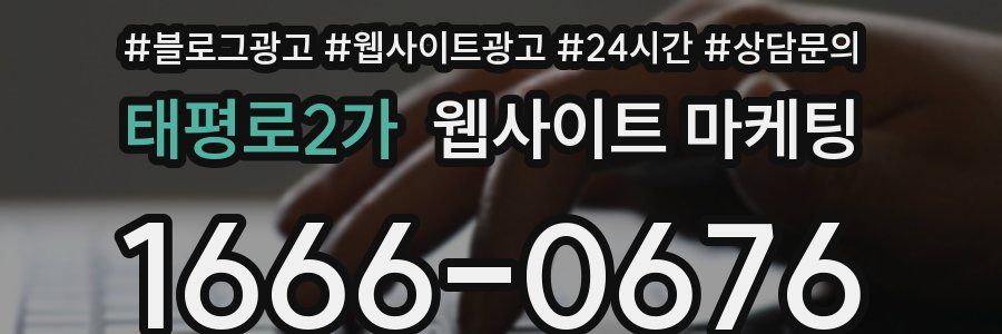태평로2가 웹사이트 마케팅
