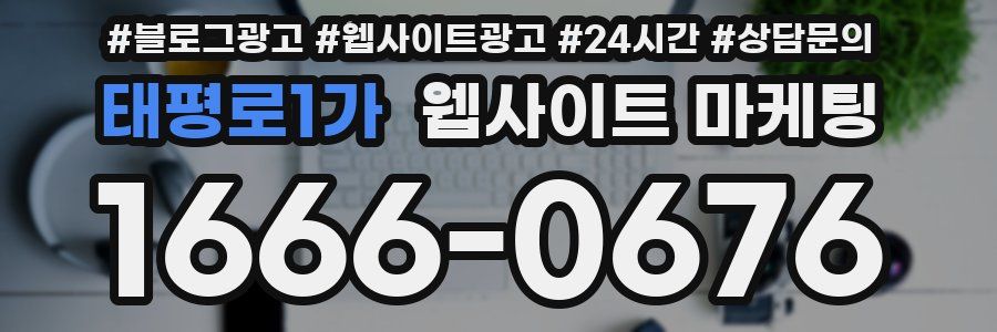 태평로1가 웹사이트 마케팅