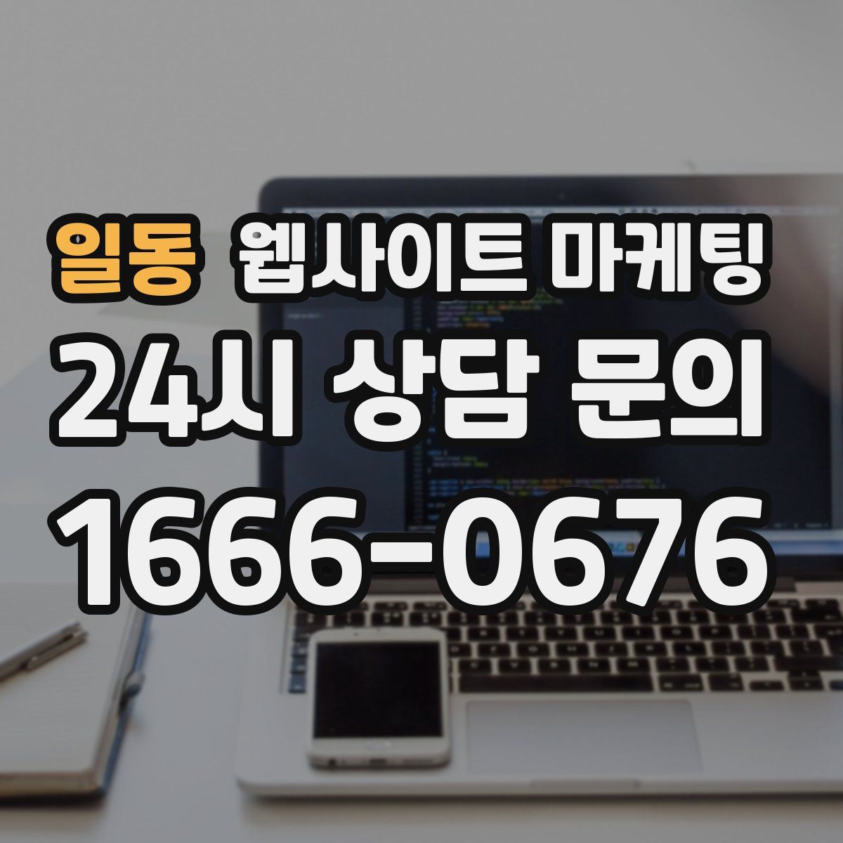 일동 웹사이트 마케팅