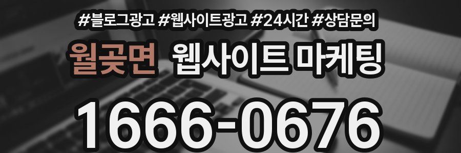 월곶면 웹사이트 마케팅