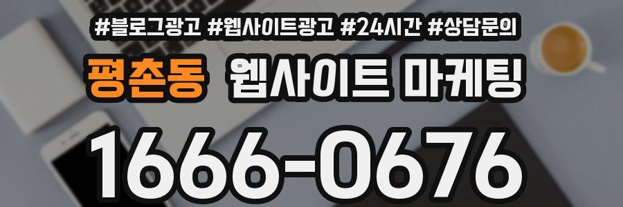 평촌동 웹사이트 마케팅