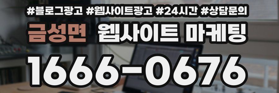 금성면 웹사이트 마케팅