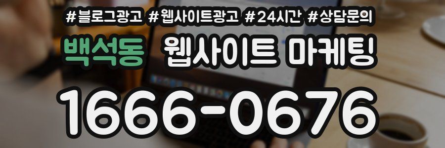 백석동 웹사이트 마케팅