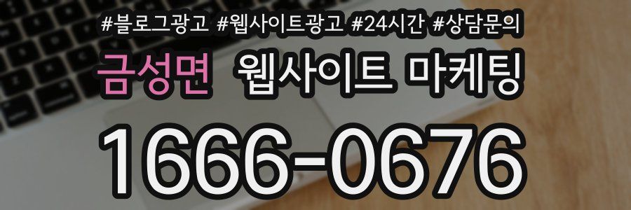 금성면 웹사이트 마케팅