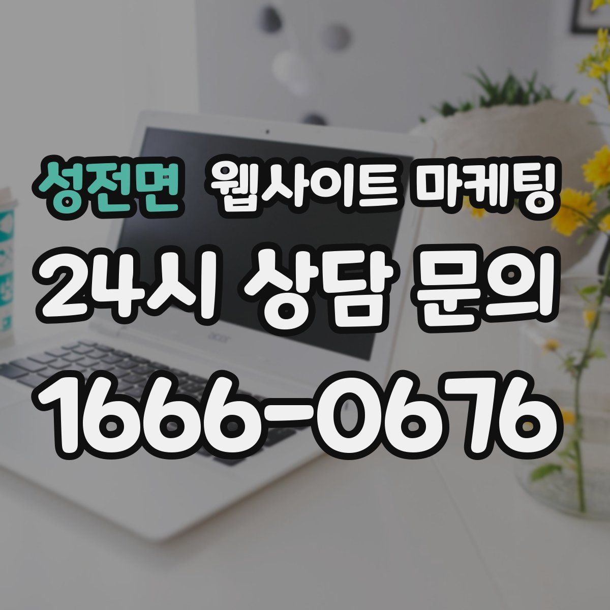 성전면 웹사이트 마케팅