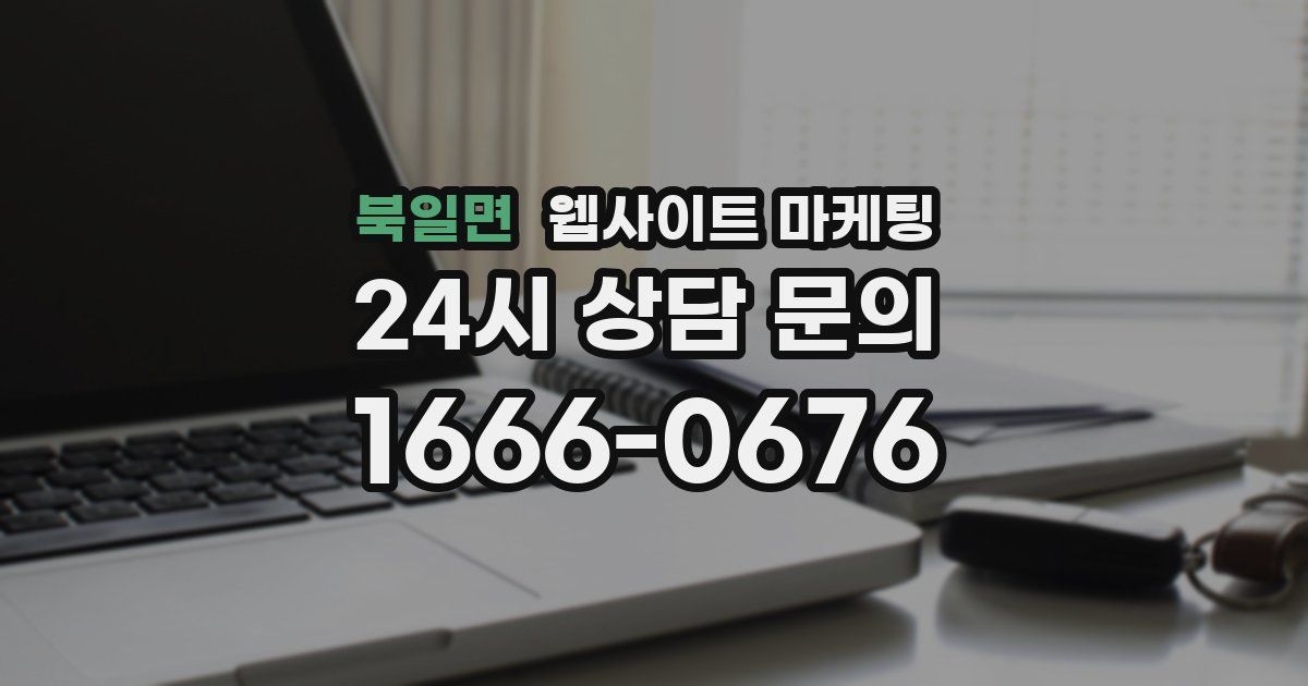 북일면 웹사이트 마케팅