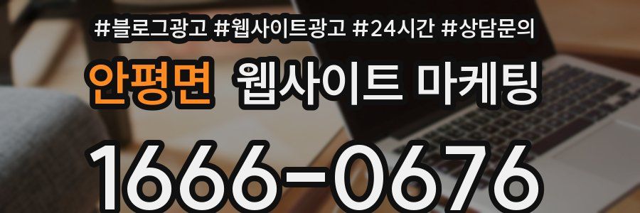 안평면 웹사이트 마케팅