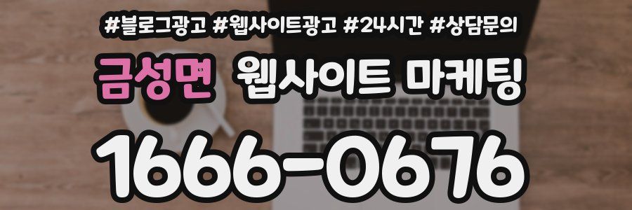 금성면 웹사이트 마케팅