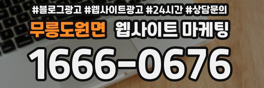 무릉도원면 웹사이트 마케팅