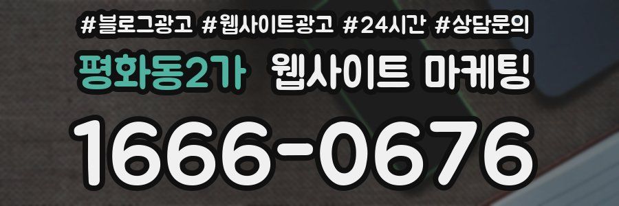 평화동2가 웹사이트 마케팅