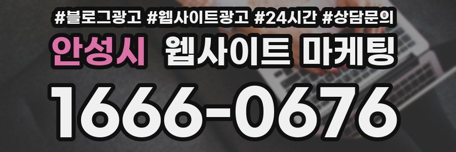 안성시 웹사이트 마케팅