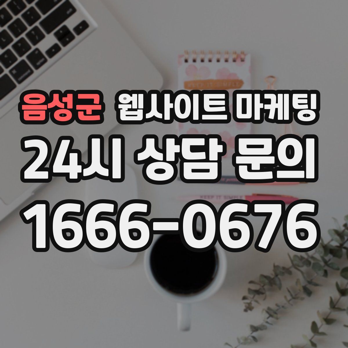 음성군 웹사이트 마케팅