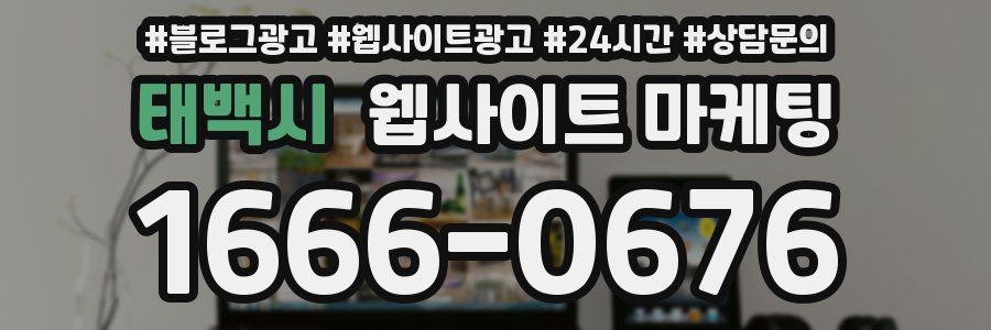 태백시 웹사이트 마케팅