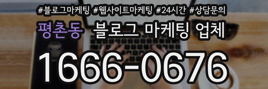 평촌동 블로그 마케팅 업체