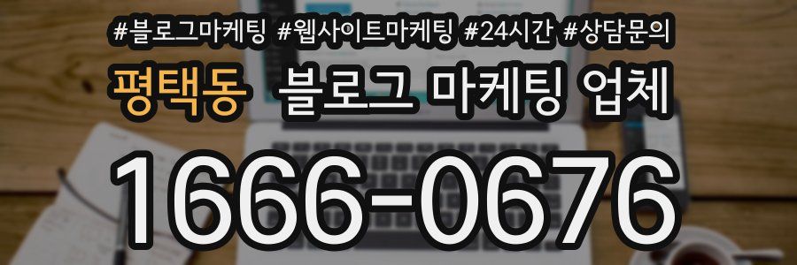 평택동 블로그 마케팅 업체