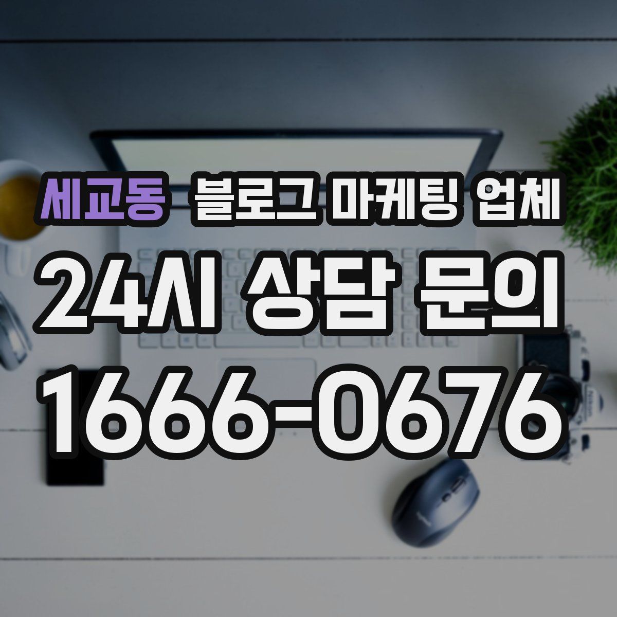세교동 블로그 마케팅 업체