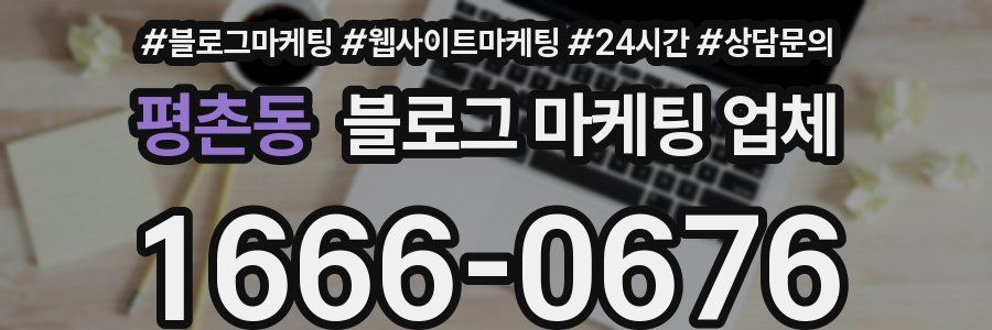평촌동 블로그 마케팅 업체
