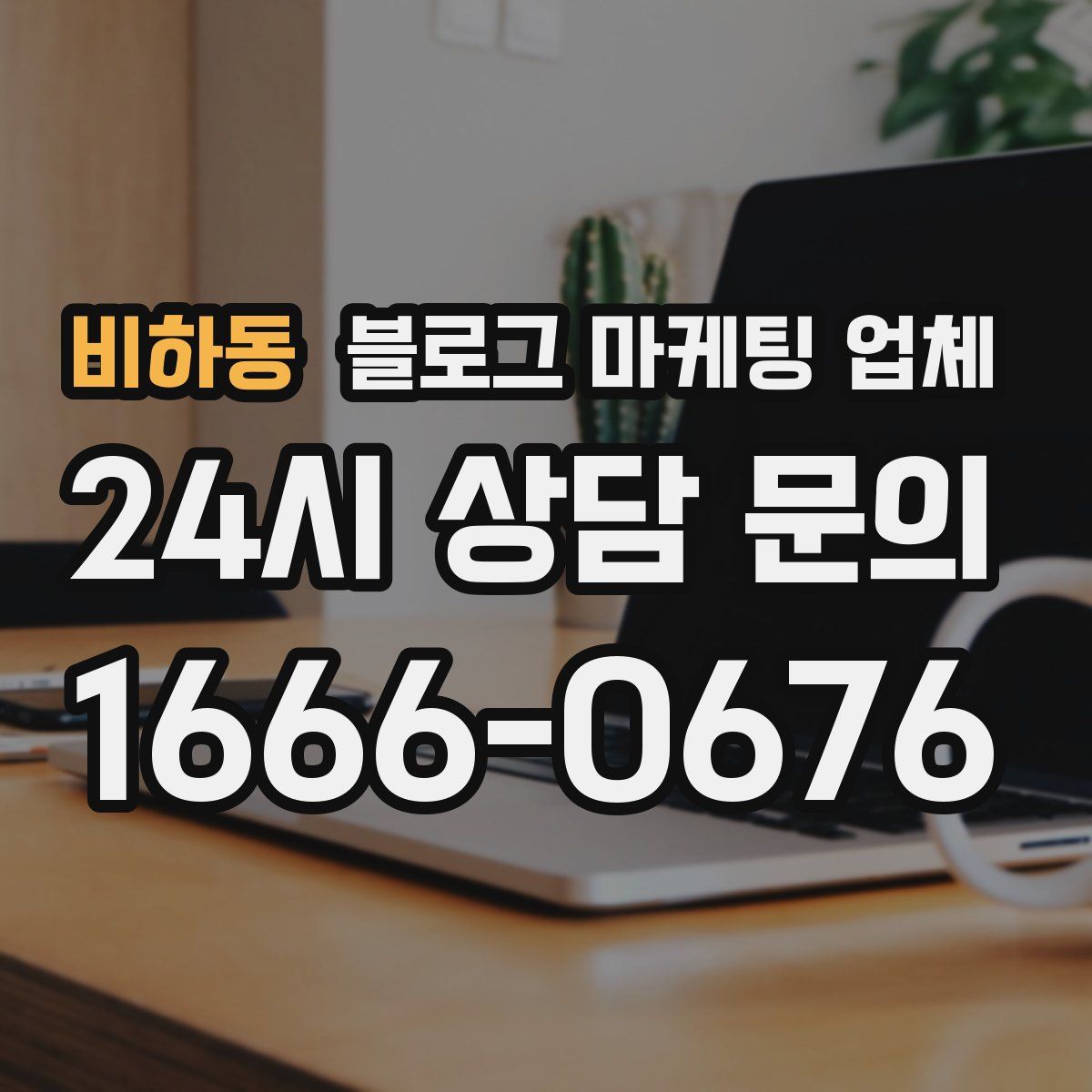 비하동 블로그 마케팅 업체