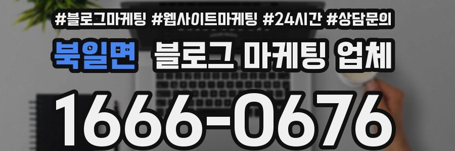 북일면 블로그 마케팅 업체