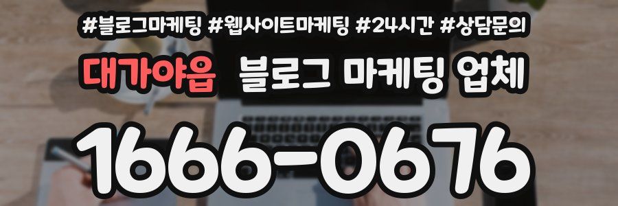 대가야읍 블로그 마케팅 업체