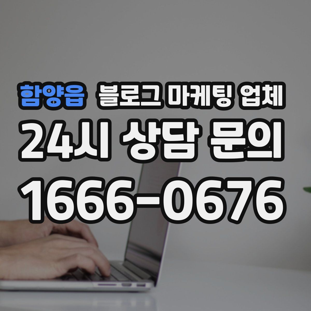 함양읍 블로그 마케팅 업체