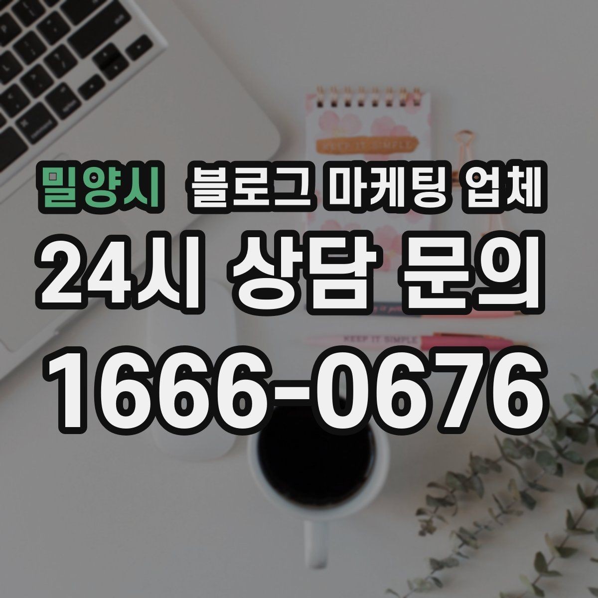 밀양시 블로그 마케팅 업체 운영 사례로 보는 선택 포인트