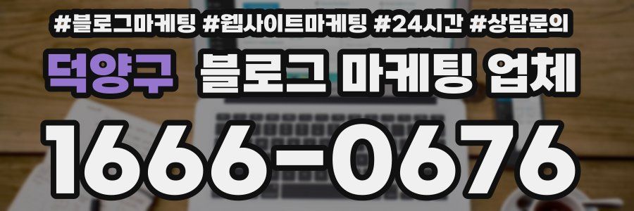 덕양구 블로그 마케팅 업체